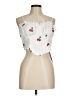 Shein 100% Polyester White Tank Top Size 8 - 10 - photo 1
