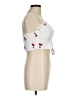 Shein 100% Polyester White Tank Top Size 8 - 10 - photo 4