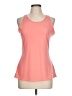 Nike 100% Recycled Polyester Orange Active Tank Size L - photo 1