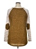 Reba Brown Gold Pullover Sweater Size XL - photo 2