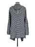Nicole Miller Artelier 100% Polyester Gray Cardigan Size M - photo 2