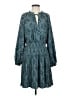 Current Air 100% Polyester Teal Casual Dress Size S - photo 1