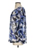 Banana Republic 100% Polyester Blue 3/4 Sleeve Blouse Size S - photo 5