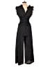 Max Studio Polka Dots Black Jumpsuit Size XS - photo 2