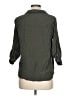 Assorted Brands 100% Rayon Solid Green 3/4 Sleeve Button-Down Shirt Size L (estimated) - photo 2