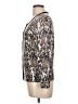 Tory Burch 100% Merino Wool Silver Wool Cardigan Size L - photo 5