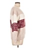 BLOOMCHIC 100% Acrylic Color Block Burgundy Pullover Sweater Size 12 - photo 4