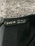 Shein Solid Black Casual Dress Size M - photo 7