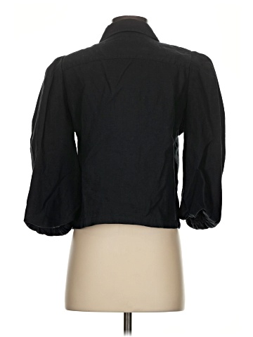 DKNY 3/4 Sleeve Button-Down Shirt (view 2)