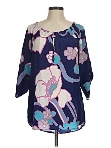 Yumi Kim 3/4 Sleeve Silk Top (view 1)