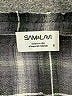 Sam & Lavi 100% Rayon Plaid Black Long Sleeve Blouse Size S - photo 4