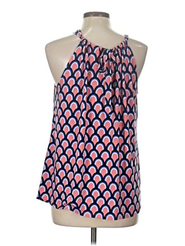 Kaari Blue Sleeveless Blouse (view 2)