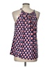 Kaari Blue Blue Sleeveless Blouse Size L - photo 2