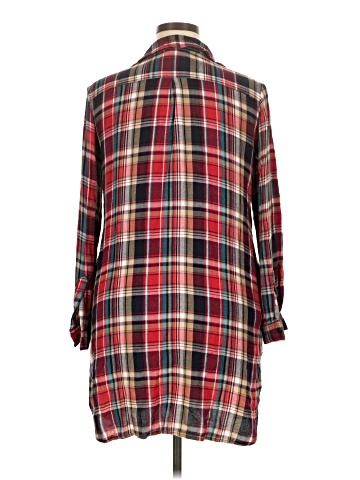 Indigo Thread Co. 3/4 Sleeve Button-Down Shirt (view 2)