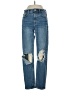 American Eagle Outfitters Hearts Blue Jeans Size 00 R - photo 1