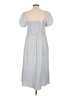 J.Crew Silver Blue Casual Dress Size L - photo 2