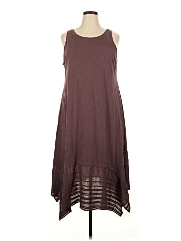 LOGO by Lori Goldstein Casual Dress (view 1)