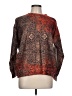 Unbranded 100% Polyester Paisley Brown Pullover Sweater Size L - photo 1