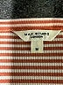 Max Studio Stripes Orange Short Sleeve T-Shirt Size M - photo 7