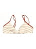 Solid & Striped Stripes Ivory Swimsuit Top Size L - photo 1