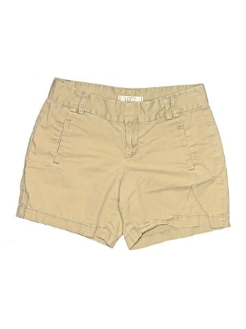 Ann Taylor LOFT Khaki Shorts (view 1)