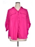 Torrid 100% Polyester Pink 3/4 Sleeve Blouse Size 1X Plus (1) - photo 1