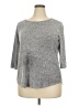 Boutique + Gray Pullover Sweater Size 2X - photo 1