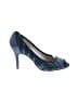 Adrianna Papell Blue Heels Size 8 1/2 - photo 1