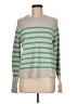 Stitches & Stripes Stripes Green Pullover Sweater Size M - photo 1