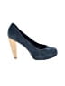 Loeffler Randall 100% Leather Color Block Blue Heels Size 8 - photo 1