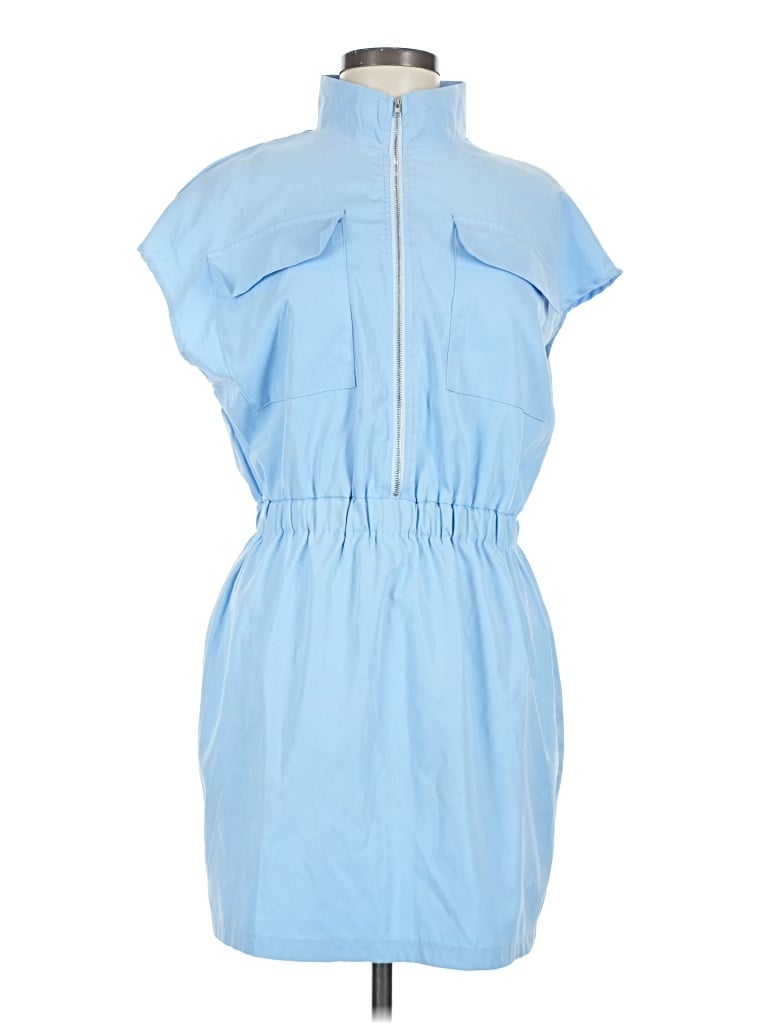 Pre-owned Shein Casual Dress In Blue
