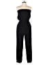 Mimi Chica Solid Black Jumpsuit Size L - photo 1