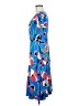Sigrid Olsen Print Blue Casual Dress Size M - photo 5