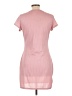 Chicwish Solid Pink Casual Dress Size L - photo 2