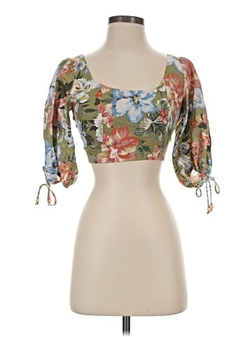 Kivari 3/4 Sleeve Blouse (view 1)