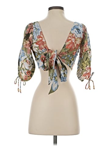 Kivari 3/4 Sleeve Blouse (view 2)