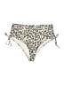 Unbranded Animal Print Ivory Swimsuit Bottoms Size XL - photo 1