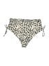 Unbranded Animal Print Ivory Swimsuit Bottoms Size XL - photo 2