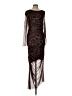 Unbranded Animal Print Brown Cocktail Dress Size L - photo 1