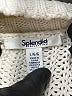 Splendid 100% Cotton Color Block Purple Pullover Sweater Size L - photo 7