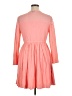 Torrid Solid Pink Casual Dress Size 1X Plus (1) - photo 2