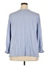 Lands' End Blue 3/4 Sleeve Blouse Size 2X - photo 2