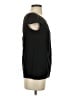 Molly 100% Silk Black Short Sleeve Silk Top Size XS - photo 4