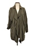 Lulus 100% Tencel Green Trenchcoat Size S - photo 1