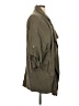 Lulus 100% Tencel Green Trenchcoat Size S - photo 4