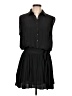 Ramy Brook 100% Polyester Solid Black Casual Dress Size L - photo 1