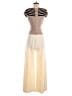 Herve Leger Color Block Ivory Jumpsuit Size S - photo 2