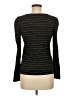 Ann Taylor LOFT Black Long Sleeve Top Size M - photo 2