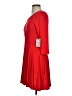 Express Solid Red Cocktail Dress Size S - photo 5