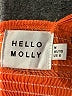 Hello Molly Orange Sleeveless Blouse Size 6 - photo 4